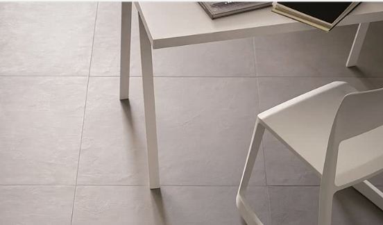Płytki gres podłogowe szare beton Marazzi Block Silver MLJU 75X75 48308