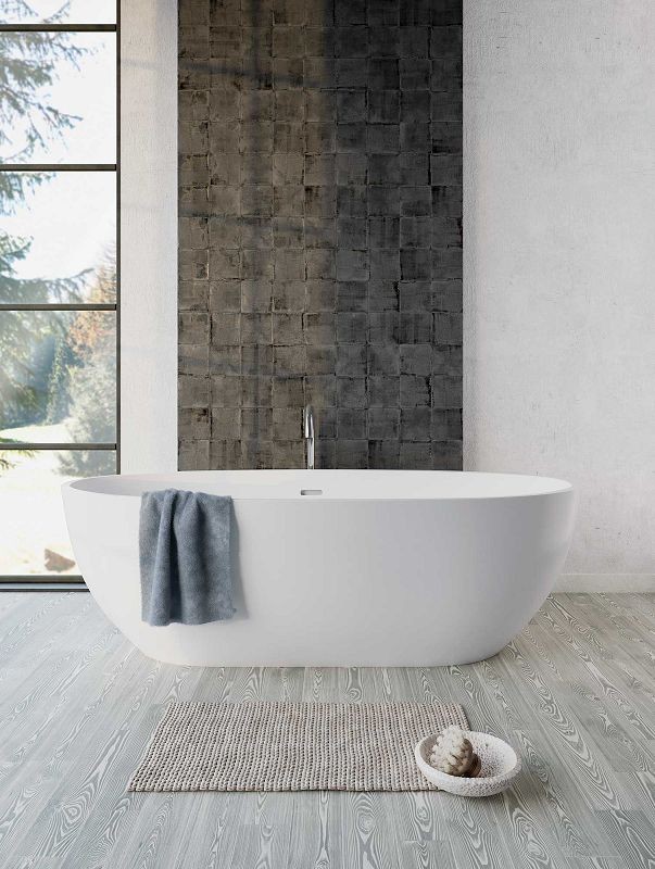 WOW Enso Yakedo Light Grey 10x50 płytka drewnopodobna jodełka 155819