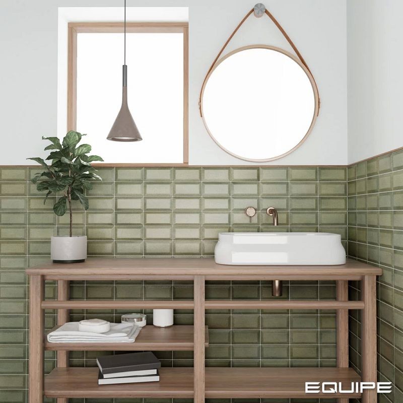 Equipe Memphis Moss 7,5x15 płytki cegiełki ścienne 128245