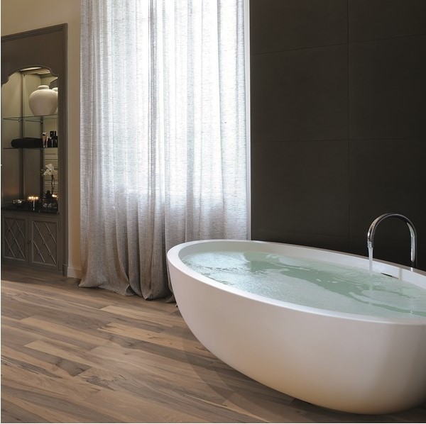 Gres drewno brąz rustykalny sęki Emil Ceramiche Millelegni Noce Selvatico 20x120 dms 32696