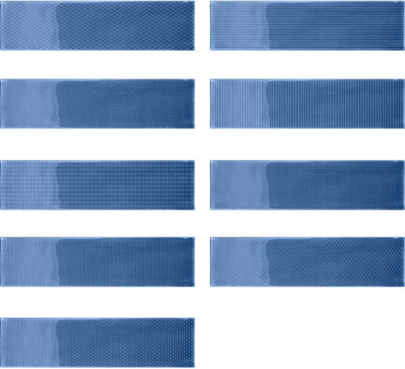 WOW Gradient Decor Indigo Gloss 7,5x30 płytka ścienna 159340