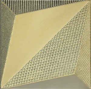 Dune Shapes Origami Gold 25x25 187350 płytka ścienna
