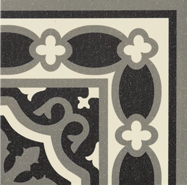 Mainzu Florentine Esquina Black 20x20 płytka podłogowa 164655