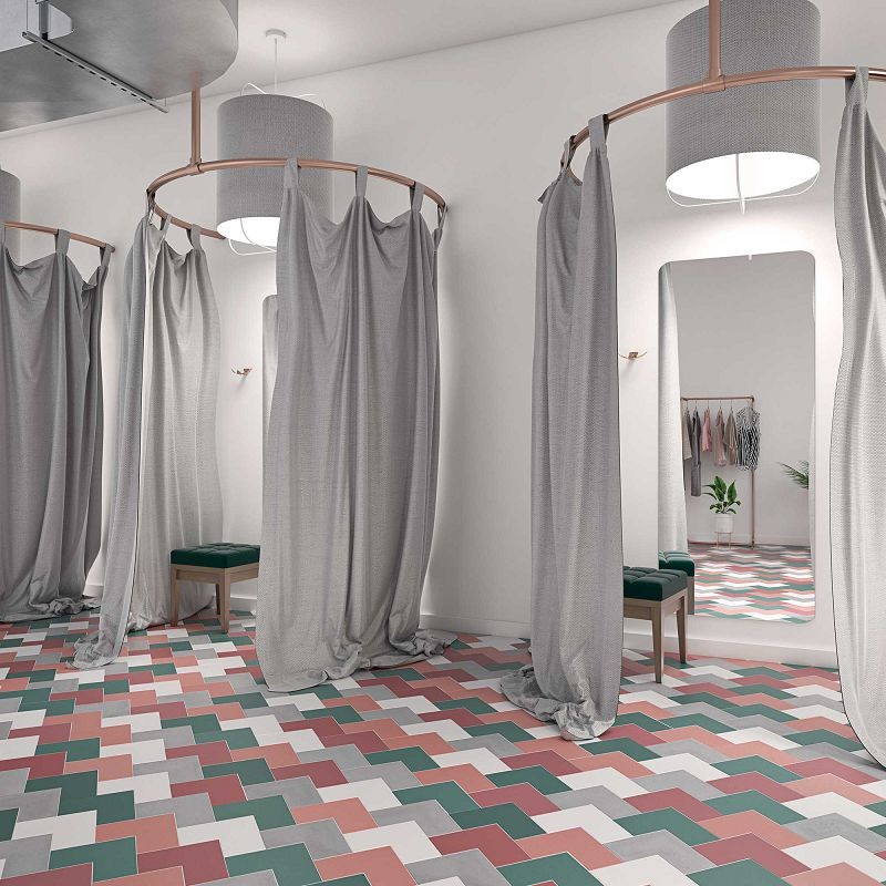 WOW Elle Floor White 18,5x18,5 płytka gresowa 165946