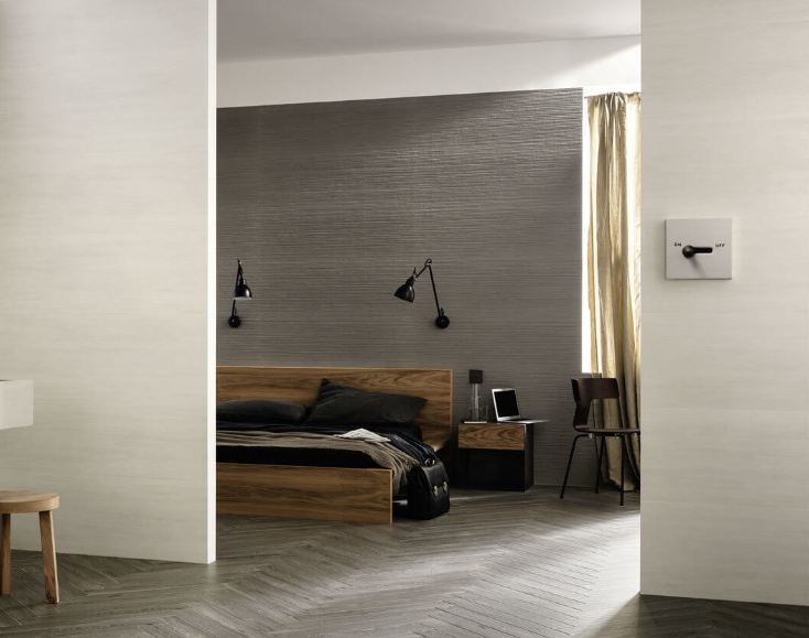 Płytki ścienne, białe Marazzi Materika Off White 40x120 37259