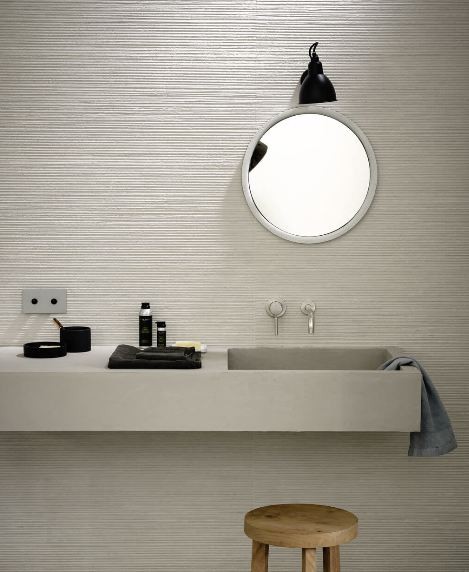 Płytki ścienne, białe Marazzi Materika Str Off White 40x120 37277