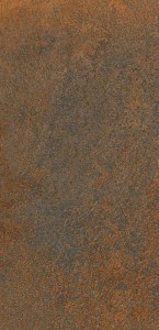 Płytki rude przetarte ze rdzą metalizowane industrialne Sant Agostino Oxidart Copper 60x120