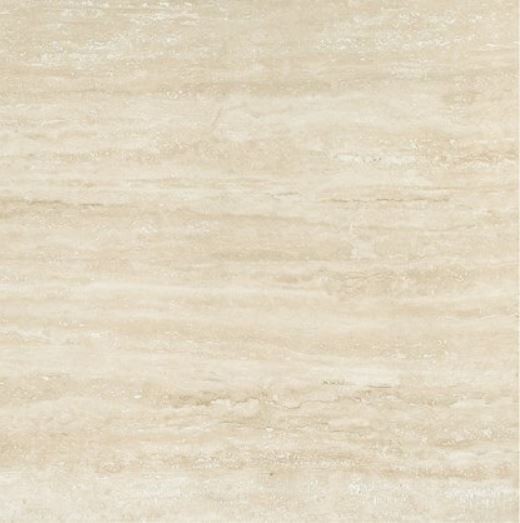 Płytki podłogowe beżowe marmuropodobne Florim Cerim Cerim Timeless Travertino Luc Ret 80x80 97518