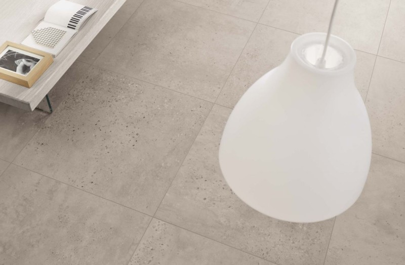 Płytki do basenów betonopodobne lastryko jasno beżowe Fioranese Concrete CN601ER 60,4 × 60,4 73187