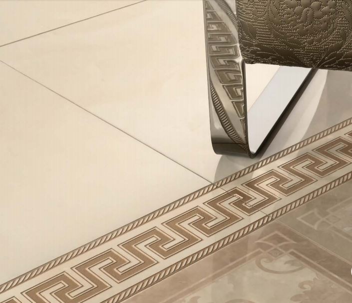 Płytki podłogowe marmurowe beżowy onix patchwork Versace Ceramics Marble Mod.Patch.Beige 58,5x58,5 91611
