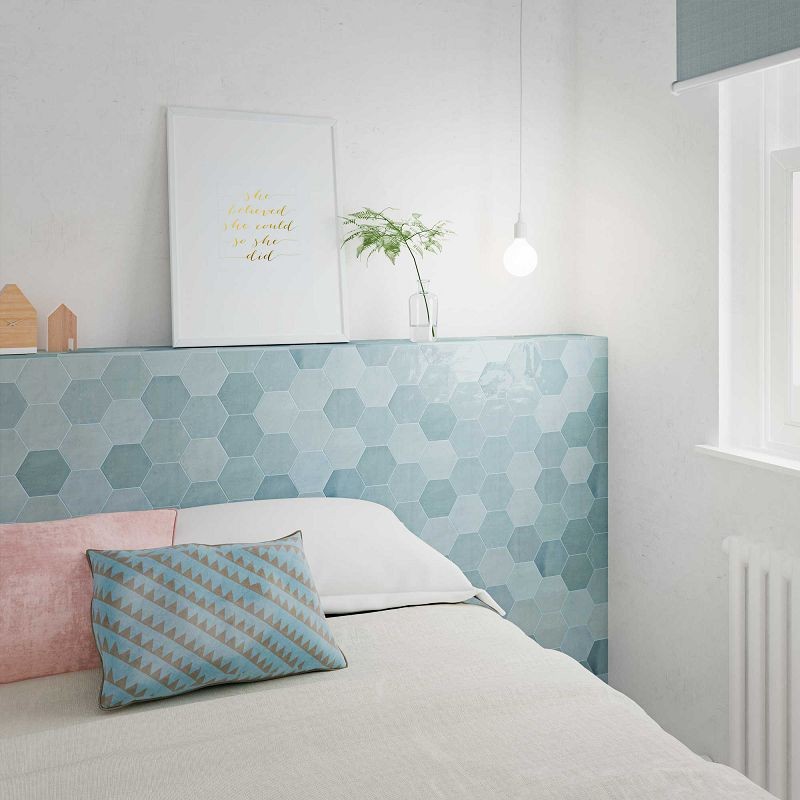 WOW Zellige Hexa Aqua 10,8x12,4 płytka heksagonalna 156347