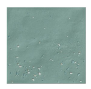 WOW Pebbles Teal 15x15 płytki gresowe imitujące lastryko