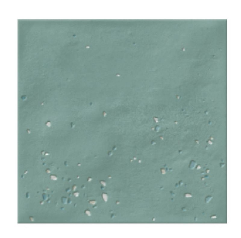 WOW Pebbles Teal 15x15 płytki gresowe imitujące lastryko 156034