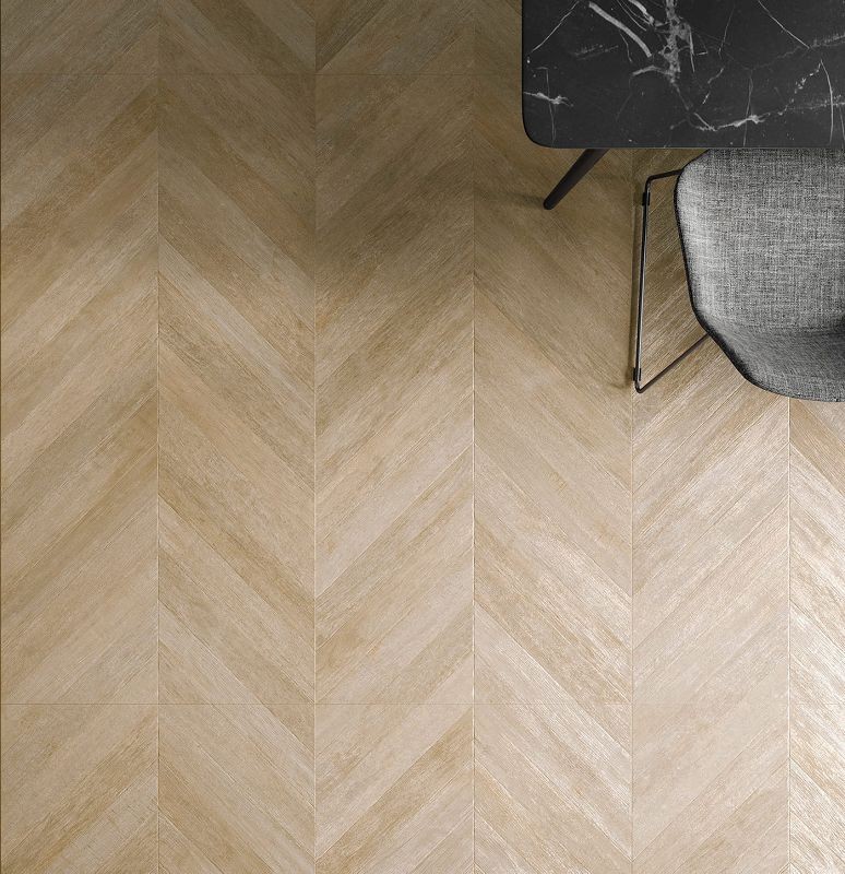 Keraben Lenda Chevron Oak 75x150 płytki jodełki 135490