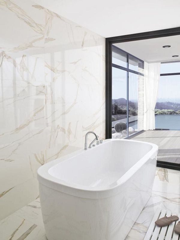 Porcelanosa Calacata Gold 33,3x100 płytka ścienna 157509