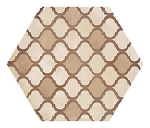 Marca Corona Terra Coloniale Esagona Versione C 25x21,6 0411 płytki heksagonalne