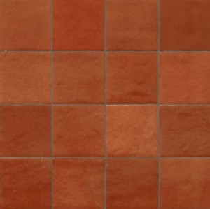Płytki ciegiełki postarzane czerwone bordo Marazzi Zellige Corallo M5RS 10x10
