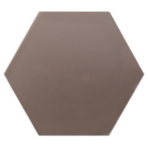 Płytki hexagonalne Decus Hexagono Chocolate Mate 17x15