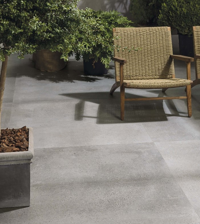 Płytki podłogowe beton szare Porcelanosa Bottega Acero P92017781 120 x120 14999