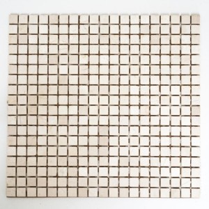Mozaika beżowa kamien-trawertyn mały kwadrat Metropol MM 0096 33,0 x 30,2
