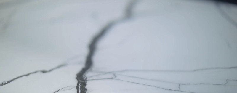 Płytki podłogowe cienkie marmur białe z czarną żyłą Florim Floor Gres B&W_Marble Breach Naturale 160x320 93928