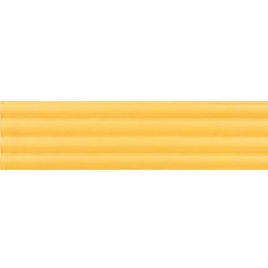 Equipe Costa Nova Onda Yellow Matt 5x20 płytki cegiełki dekoracyjne 3D