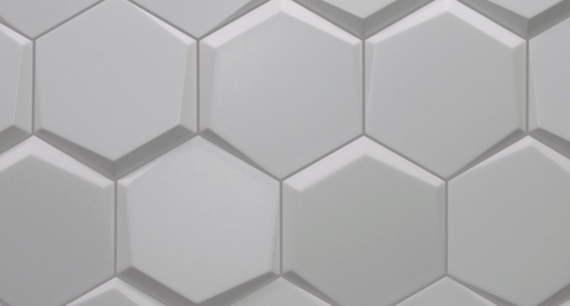 Płytki hexagonalne Decus Cuna Perla Mate 17x15 25441