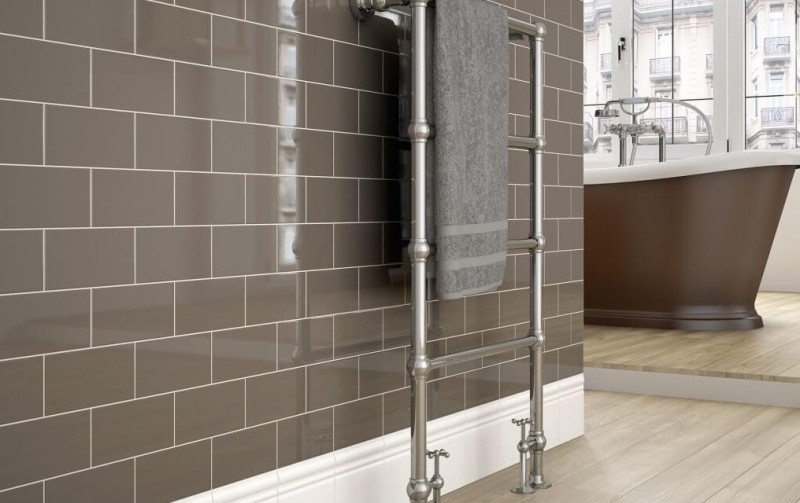 Płytki cegiełki EQUIPE EVOLUTION GRIS OSCURO BRILLO 5X20 20346