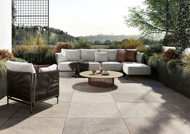 Fioranese Borgogna Perigueux Grigio 60,4x90,6 2BG93E płytki tarasowe gresowe 20 mm 106864