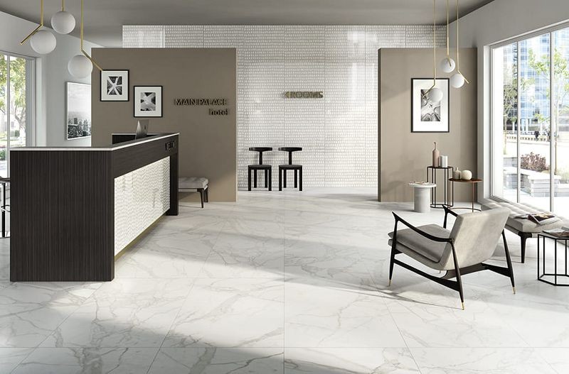 Fioranese Marmorea Bianco Statuario Effect Matt 74x148 MM711R płytki marmurowe gresowe 130503