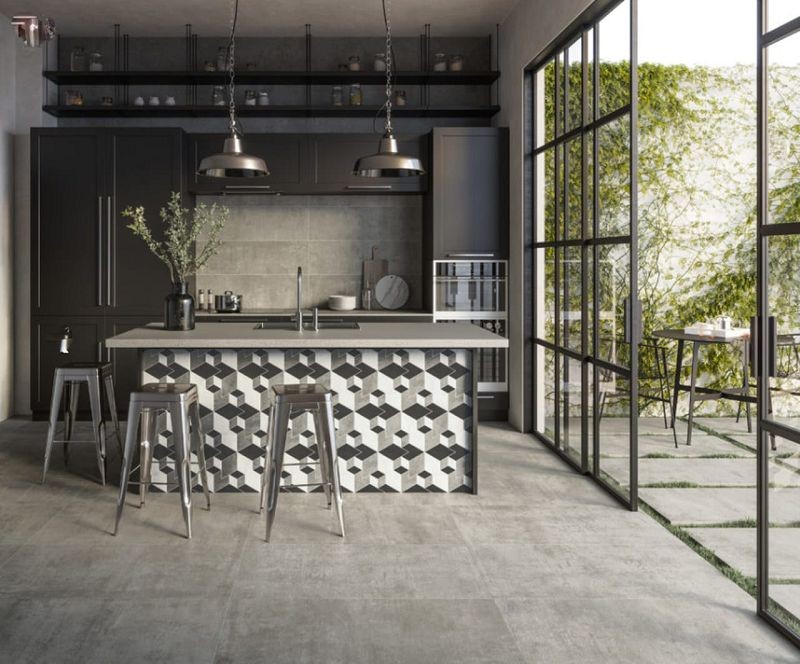 Aparici Attila Grey Non-Slip 49,75x99,55 płytka gresowa 108661