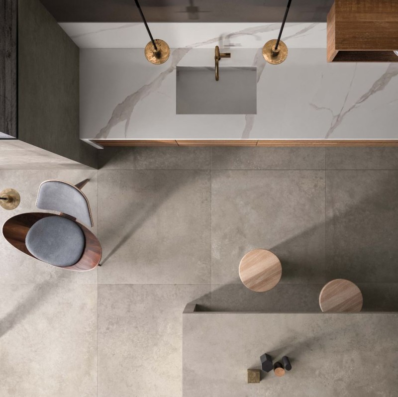 Gres beton szary loft Flaviker Hyper Grey PF60003024 60x60 76717