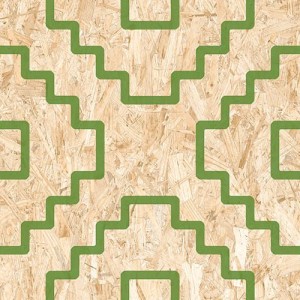 Vives Strand Seriaki-R Natural Verde 59,3x59,3 płytki drewnopodobne gresowe