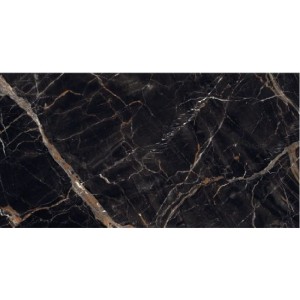 Magnifica Dakar Pulido 60x120 płytki gresowe imitujące czarny marmur