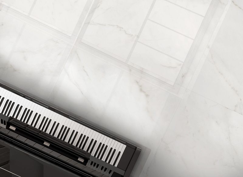 ITT Alexandra White Polished Rect. 120x120 płytka imitująca marmur 134594