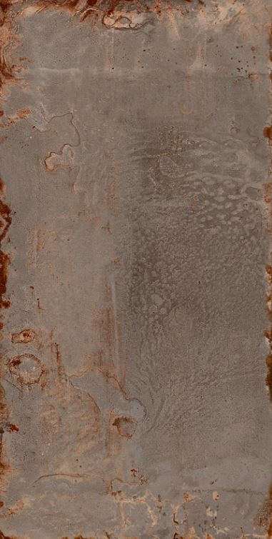 Płytki brąz przetarte ze rdzą metalizowane industrialne Sant Agostino Oxidart Iron 60x120-79359