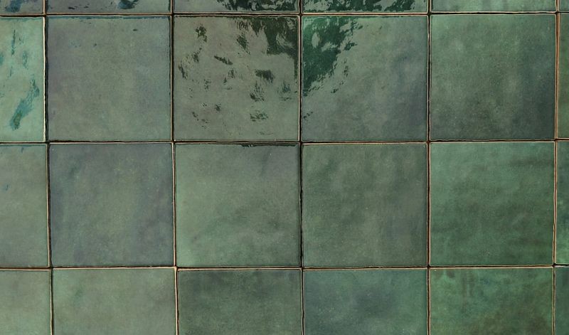 Equipe Artisan Moss Green 13,2x13,2 płytka ścienna 126829