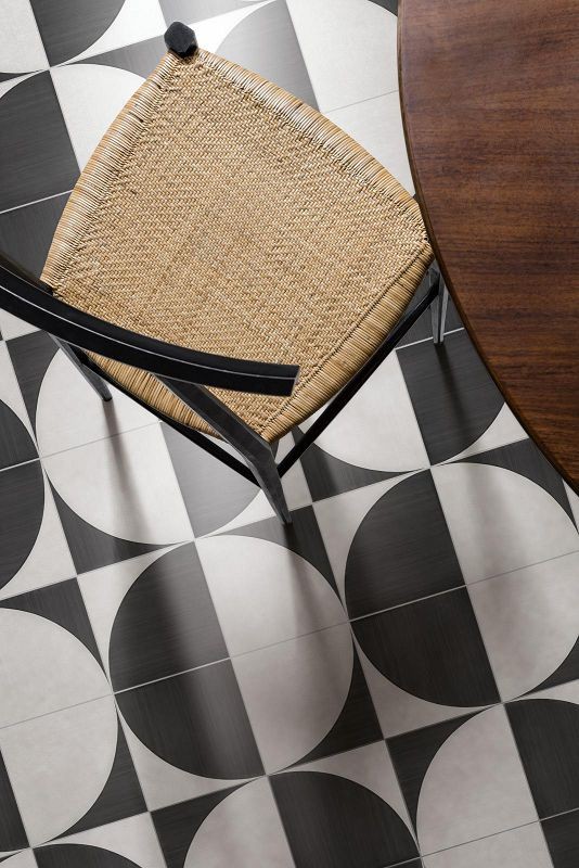 Marazzi Scenario Nero Tappeto 2A 20x20 M8RF płytka podłogowa 141598
