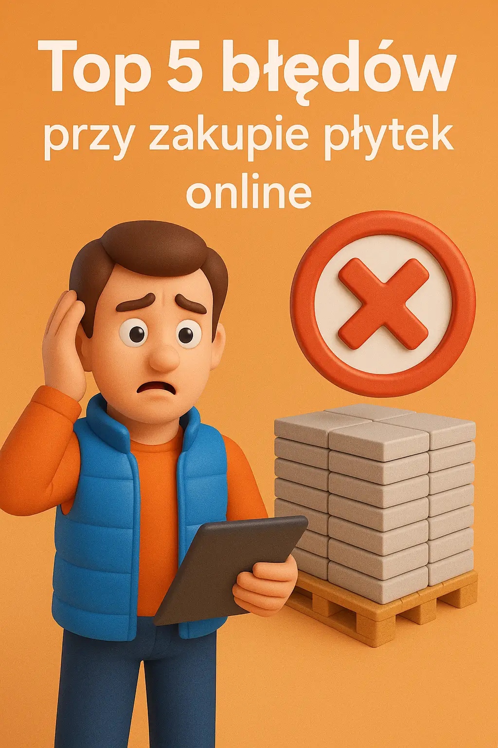 ✅ Top 5 błędów przy zakupie płytek online